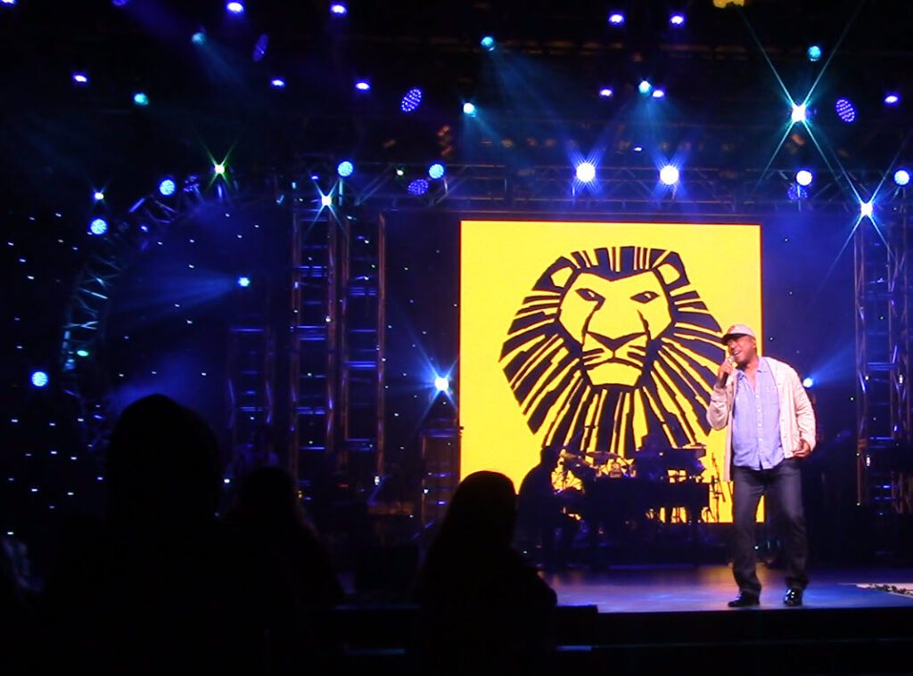 Festival of the Arts Disney on Broadway live Kissy Simmons and Alton Fitzgerald White