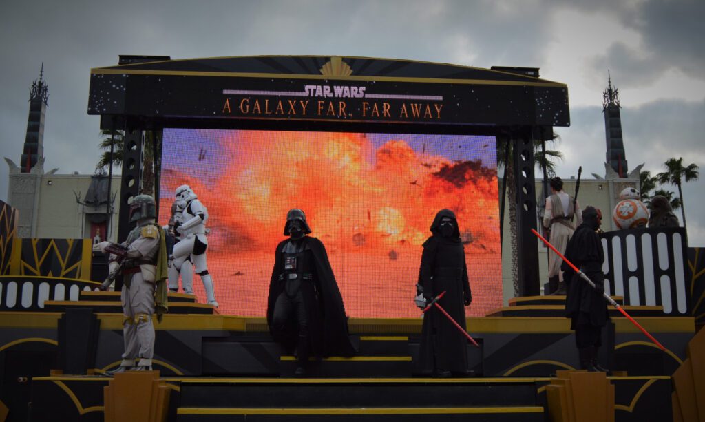 Star Wars a galaxy far far away from Walt Disney World Hollywood Studios 2019