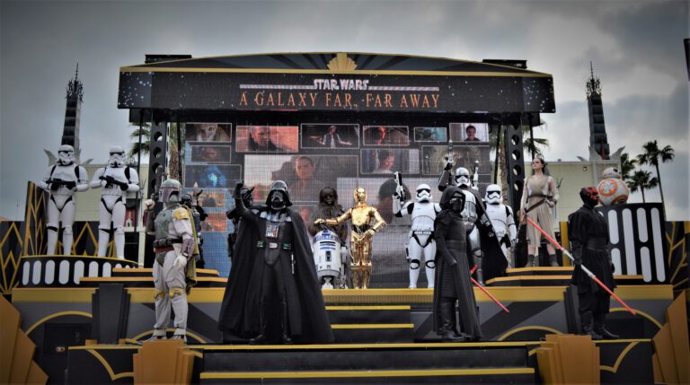 Star Wars a galaxy far far away from Walt Disney World Hollywood Studios 2019