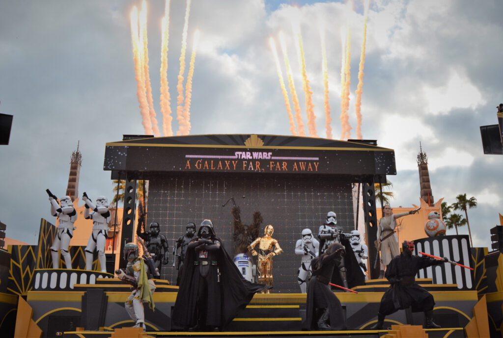 Star Wars a galaxy far far away from Walt Disney World Hollywood Studios 2019