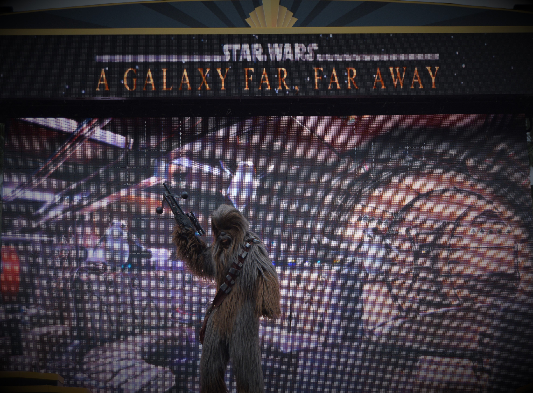 Star Wars a galaxy far far away from Walt Disney World Hollywood Studios 2019