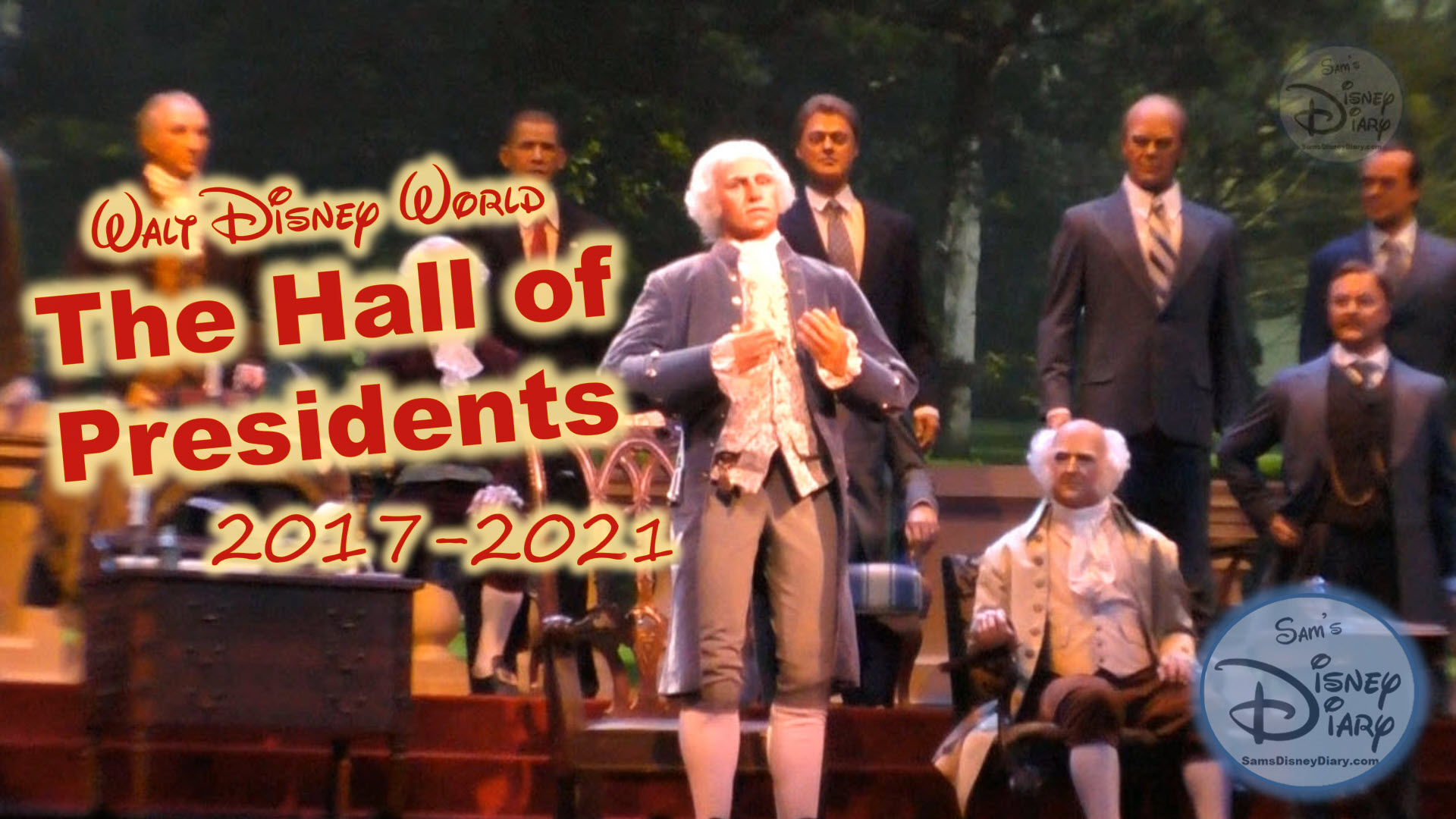 A brief history of Walt Disney's Hall of Presidents