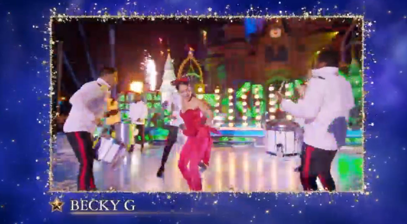 Becky G performs “Santa Baby” (2018)