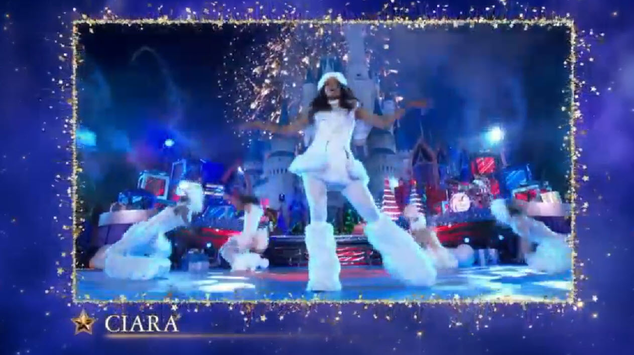 Ciara gives a festive spin on a “Jingle Bells/Jingle Bell Rock” medley (2017)