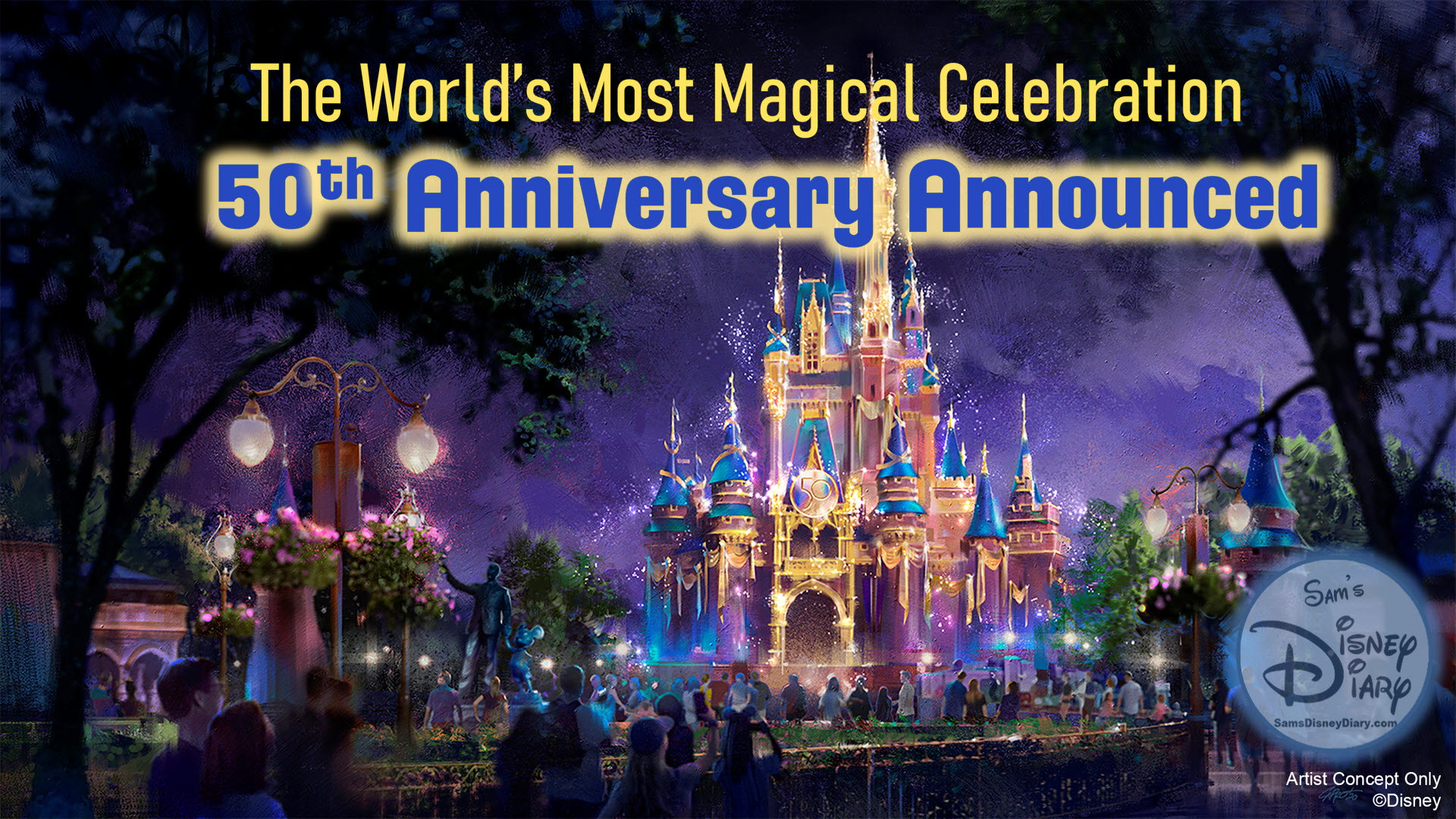 The World's Most Magical Celebration Official Logo