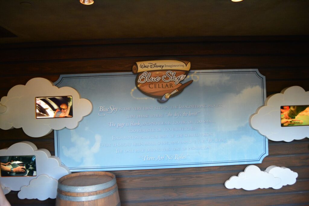 Walt Disney Imagineering Blue Sky Cellar Disney California Adventure 2019 Concept Art and Images