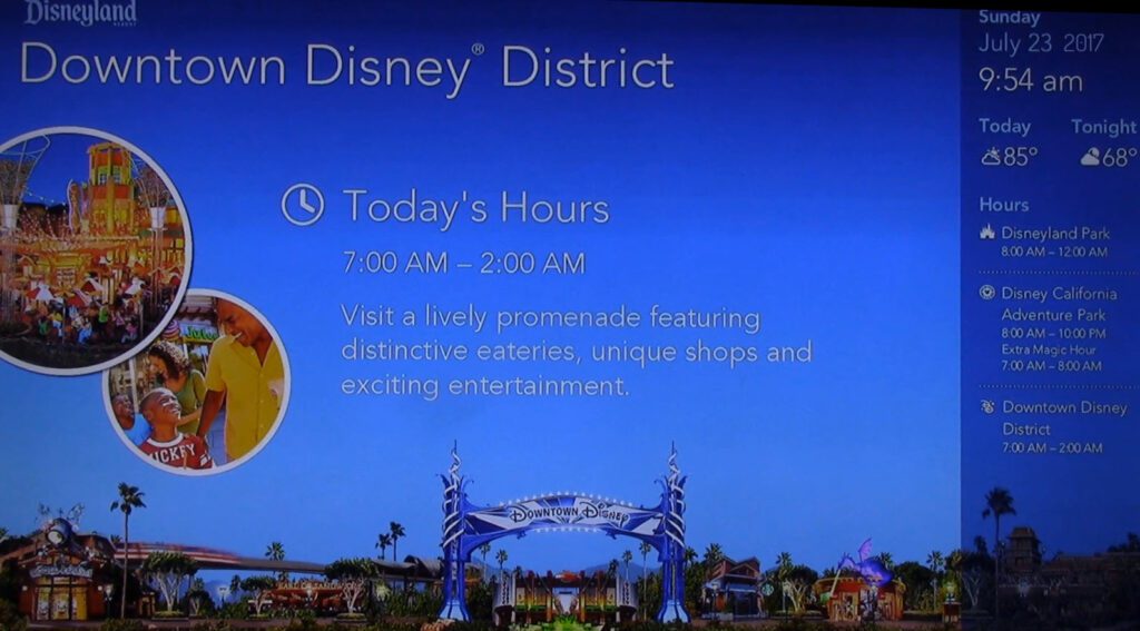 Disneyland Today Disneyland Resort TV Disneyland Resort 2017