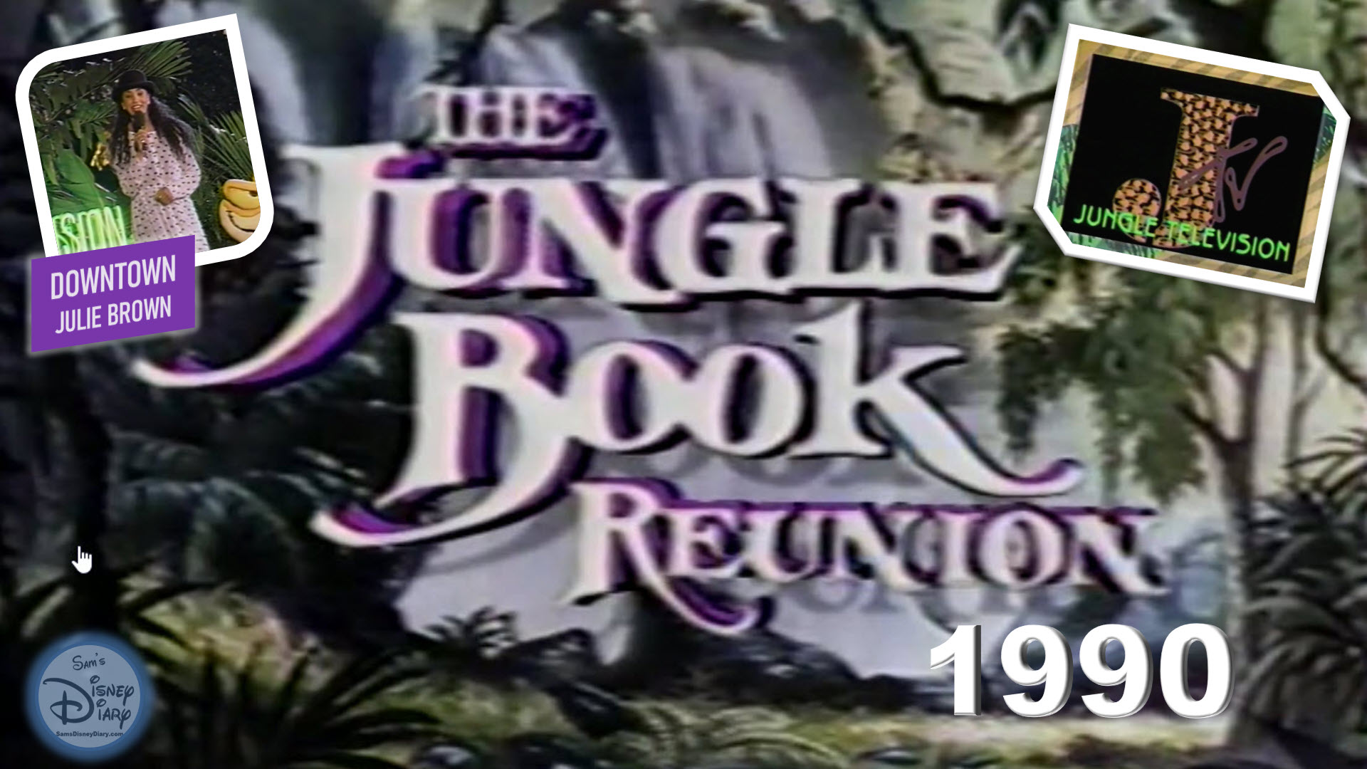The Jungle Book Reunion, with Down Town Julie Brown (1990) Jungle TV