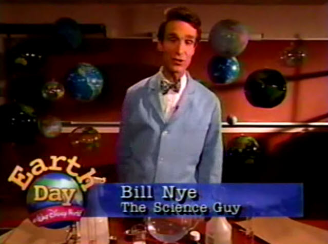 The Disney Channel Special: Earth Day at Walt Disney World (1996) Bill Nye The Science Guy