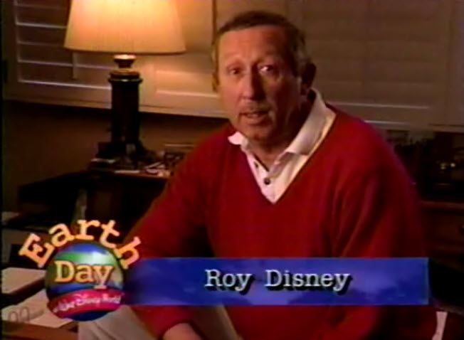 The Disney Channel Special: Earth Day at Walt Disney World (1996) Roy Disney