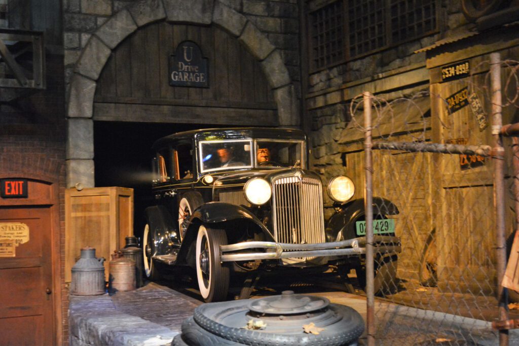 Sams Disney Diary The Great Movie Ride Gangster Scene