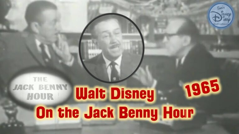 Walt Disney On the Jack Benny Hour (Original B&W – 1965)