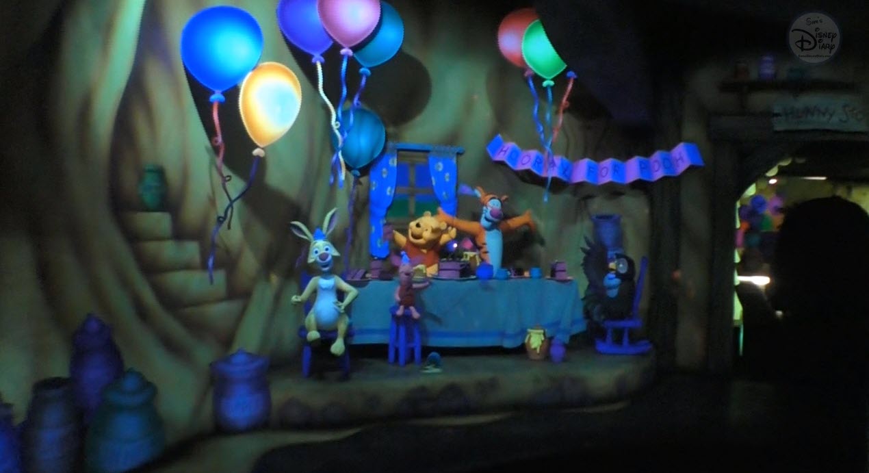 The Many Adventures of Winnie the Pooh (Disneyland vs Walt Disney World) Side by Side