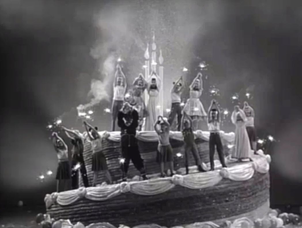 Walt Disney's Disneyland 4th Anniversary Show (1957) Happy Anniversary Mouseketeers and Mickey Mouse
