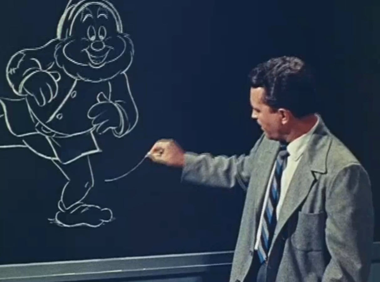 Tricks of our Trade (1957) In this episode of Walt Disney Disneyland which originally aired February 13, 1957, Walt takes us on a behind-the-scenes look at how animation is created