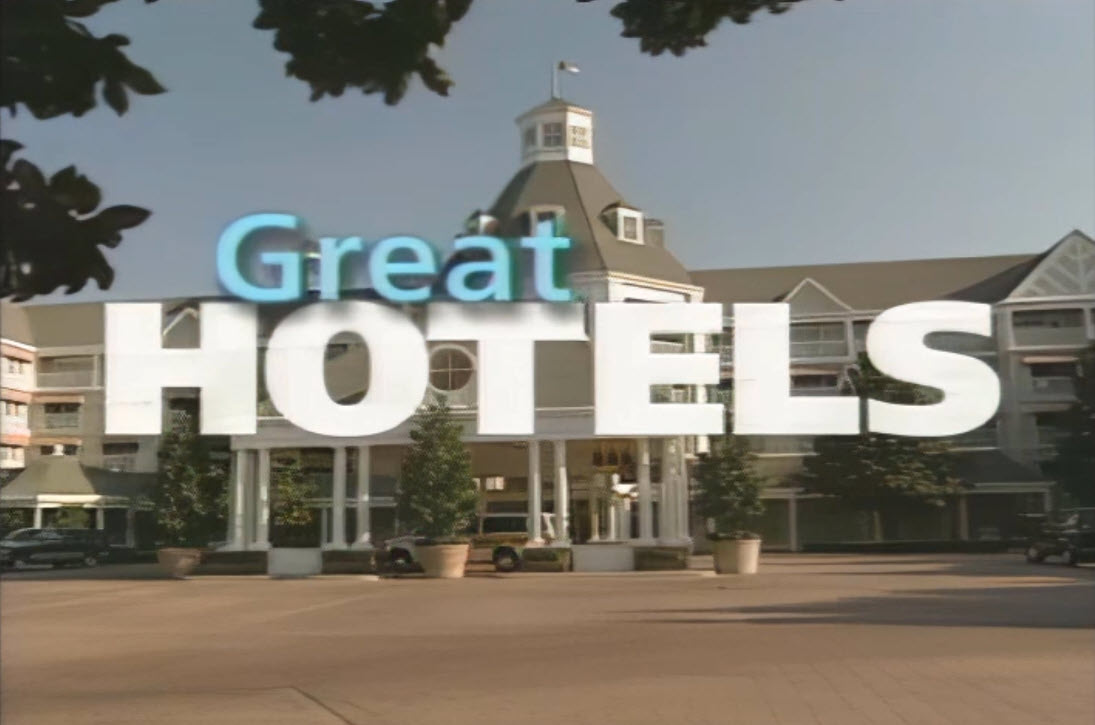 Great Hotels with Samantha Brown | Disney's Yacht and Beach Club Resort | Travel Channel 2001