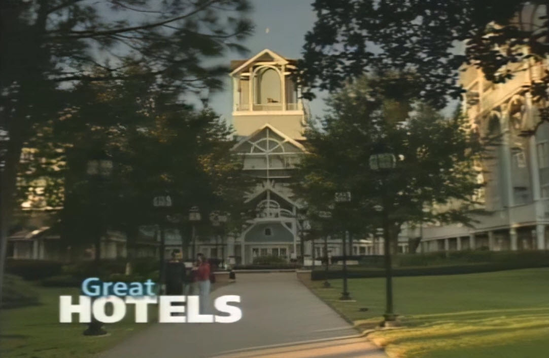 Great Hotels with Samantha Brown | Disney's Yacht and Beach Club Resort | Travel Channel 2001