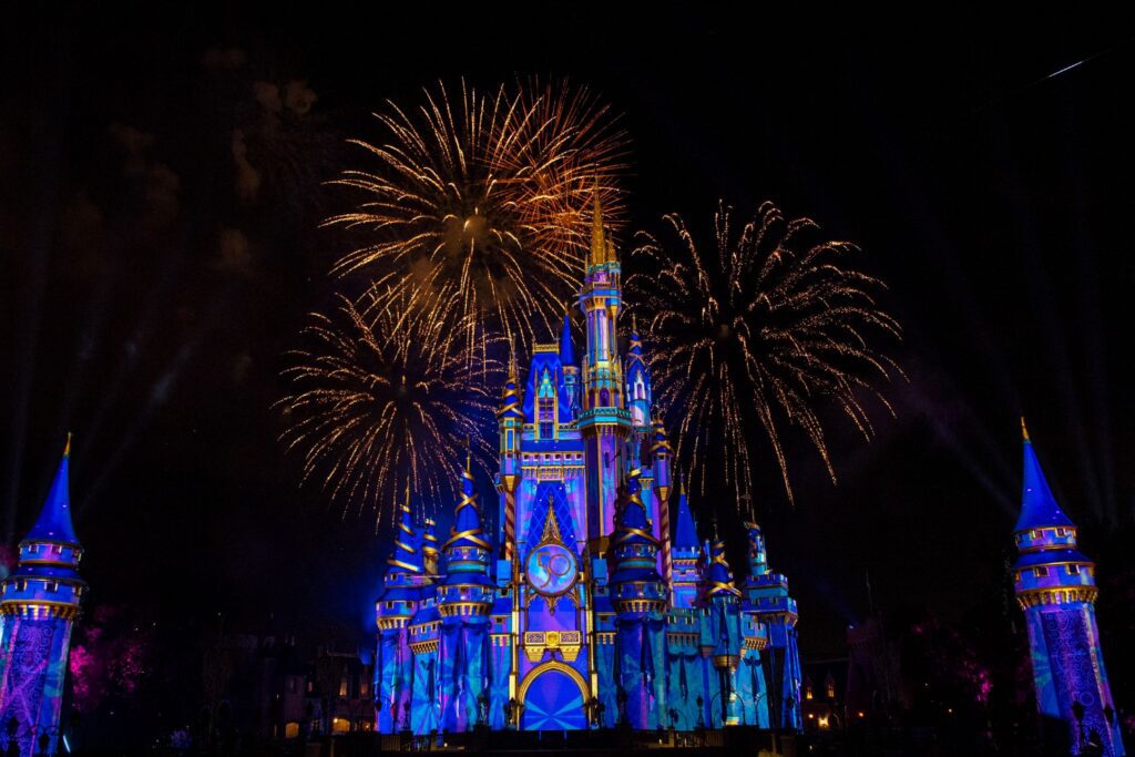 Walt Disney World 50th Anniversary | Disney Enchantment | Disney Parks | Magic Kingdom | Fireworks