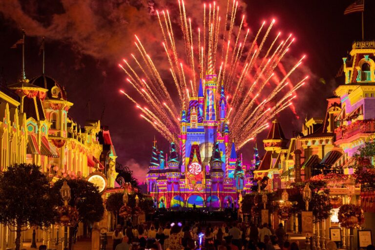 Walt Disney World 50th Anniversary | Disney Enchantment | Disney Parks | Magic Kingdom | Fireworks