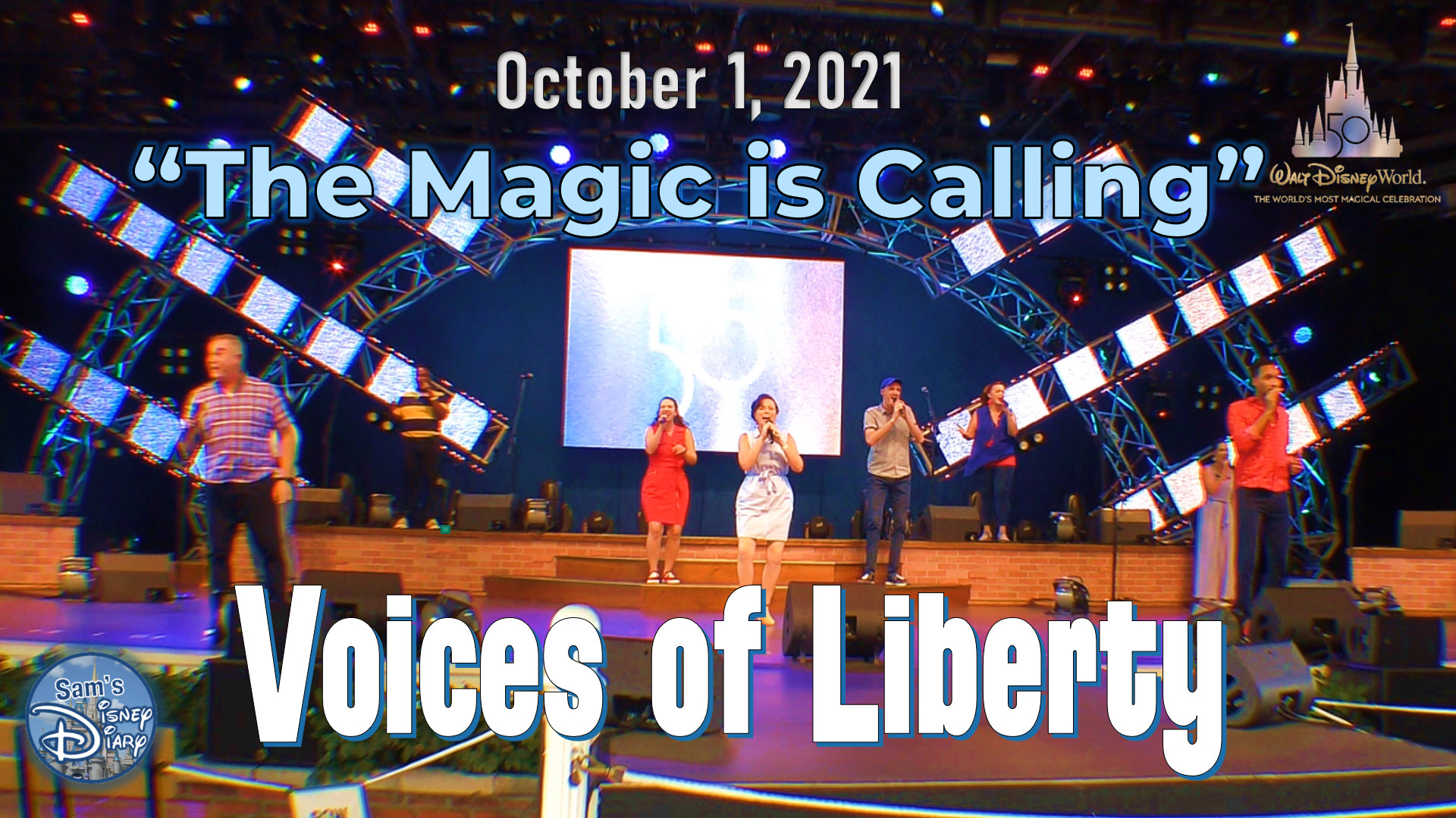 Walt Disney World | Walt Disney World 50th Anniversary | Voices of Liberty | The Magic is Calling | October 1, 2021 | Full Performance