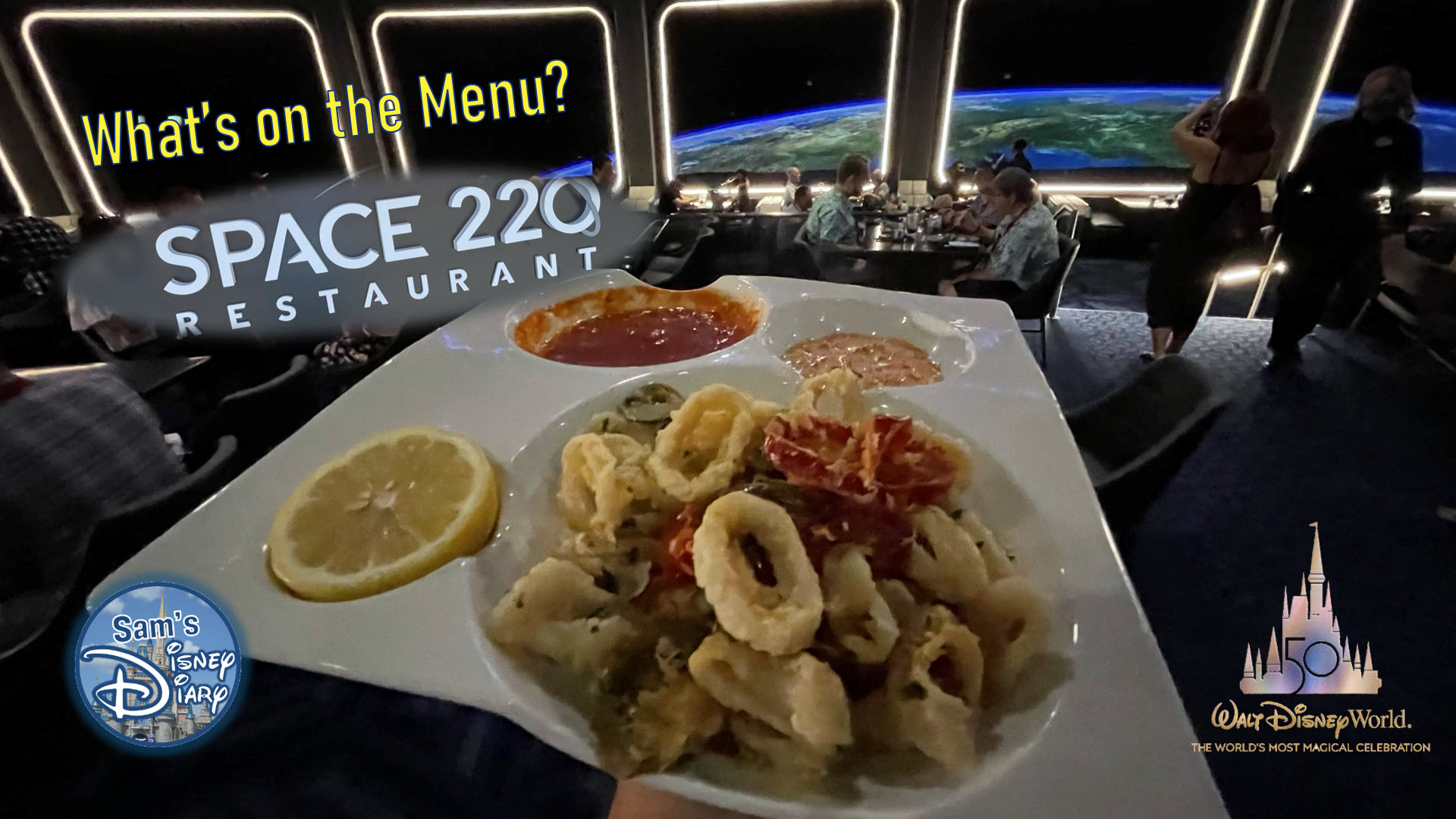Space 220 | Epcot | Restaurant | Preview | Walt Disney World 50th Anniversary