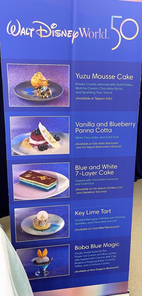 Walt Disney World 50th Anniversary | Epcot Food Festival | Epcot Dessert Festival |