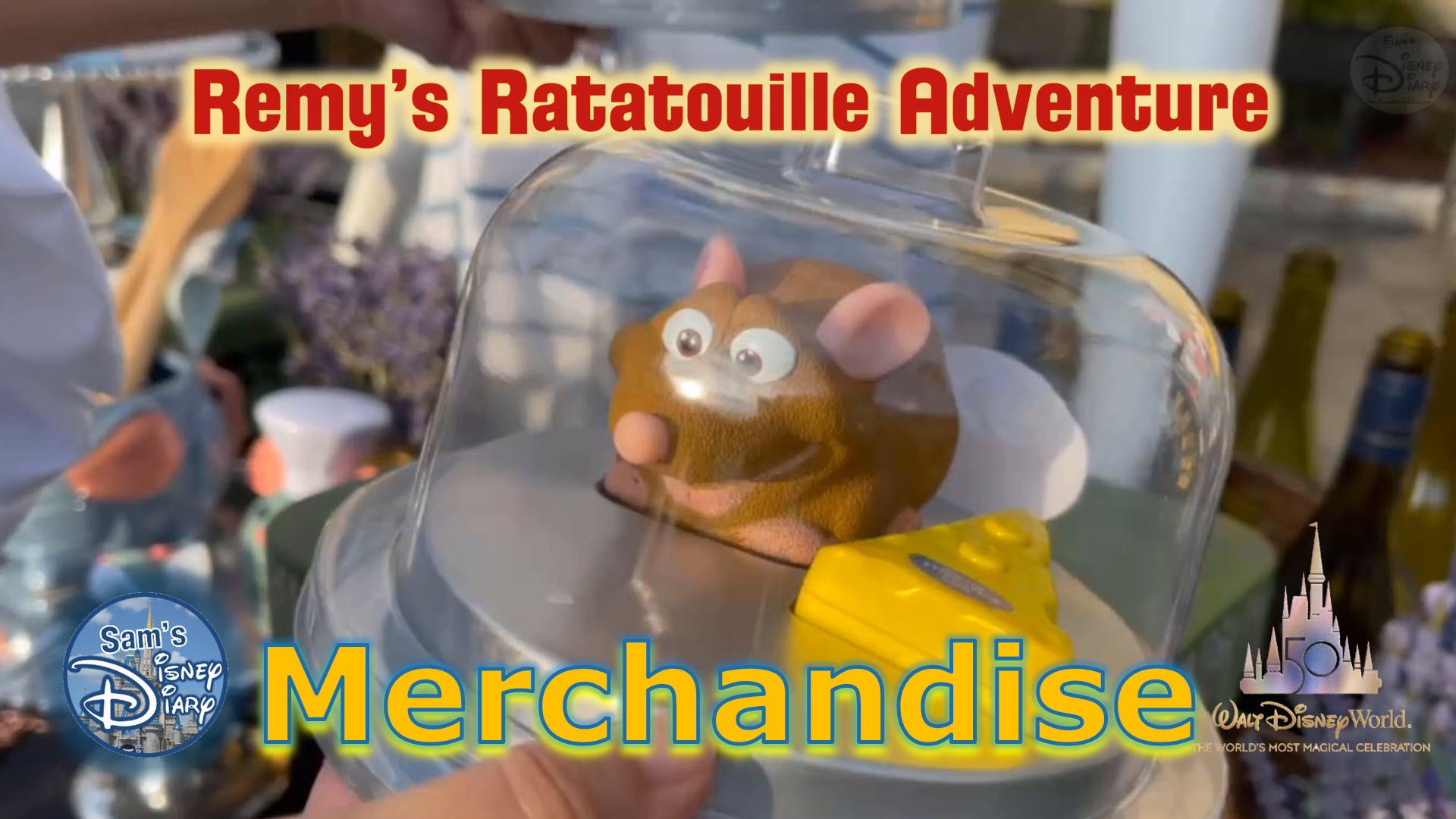 Remy’s Ratatouille Adventure Merchandise | Walt Disney World 50th Anniversary | Merchandise