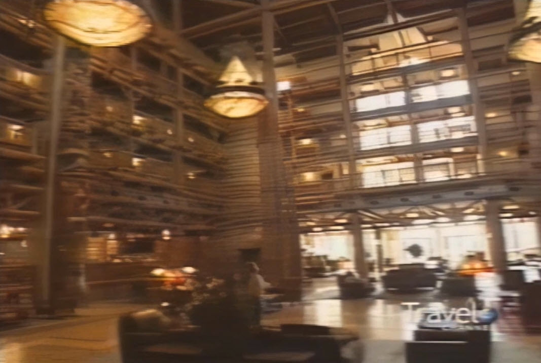 Great Hotels with Samantha Brown | Disney's Wilderness Lodge | Travel Channel 2001