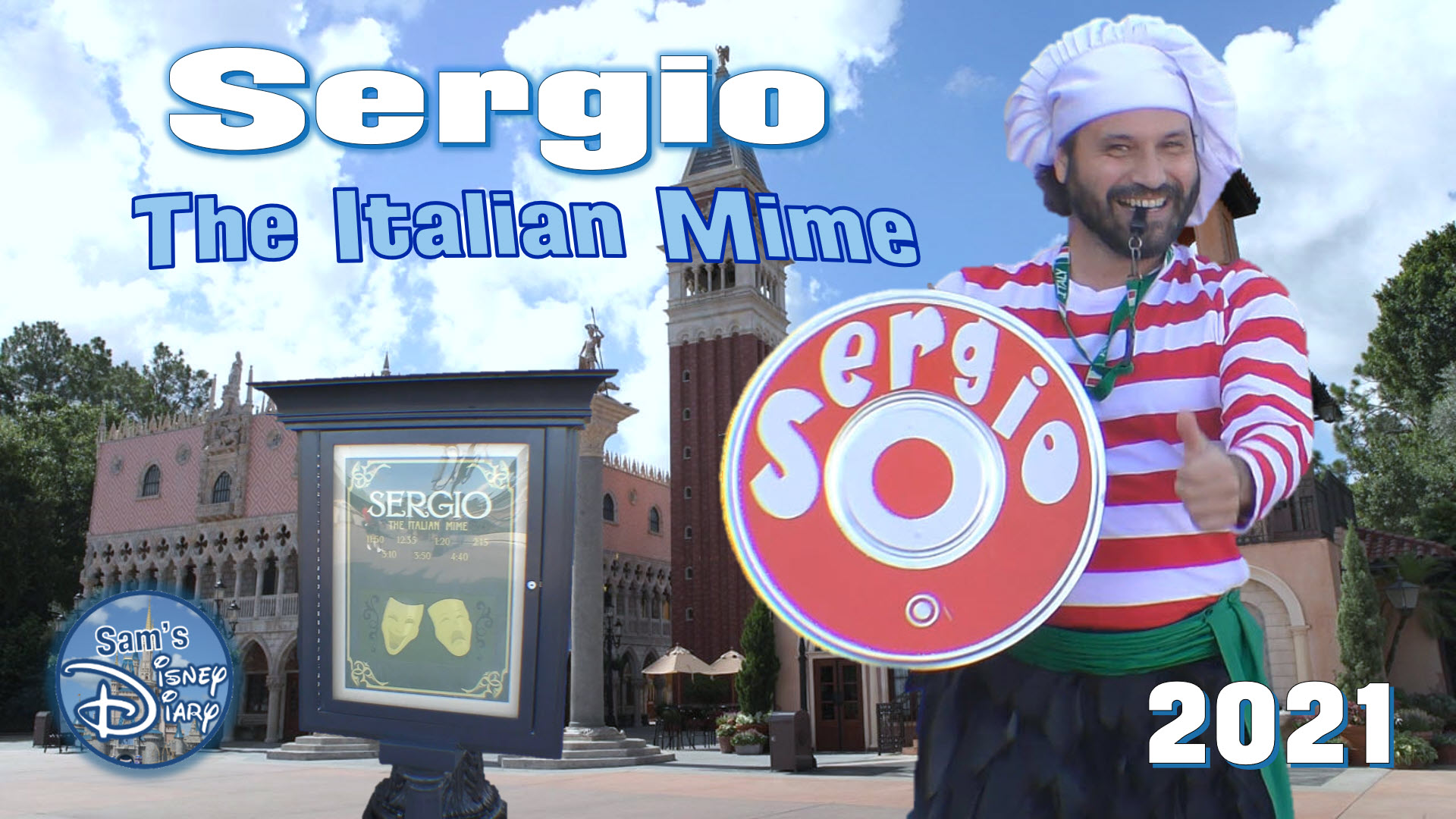 Walt Disney World | Epcot | Italy | Sergio The Italian Mime | Epcot Entertainment | World Showcase