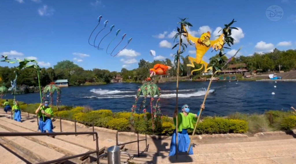 Walt Disney World | 50th Anniversary | Animal Kingdom | KiteTails | Discovery River | Jungle Book