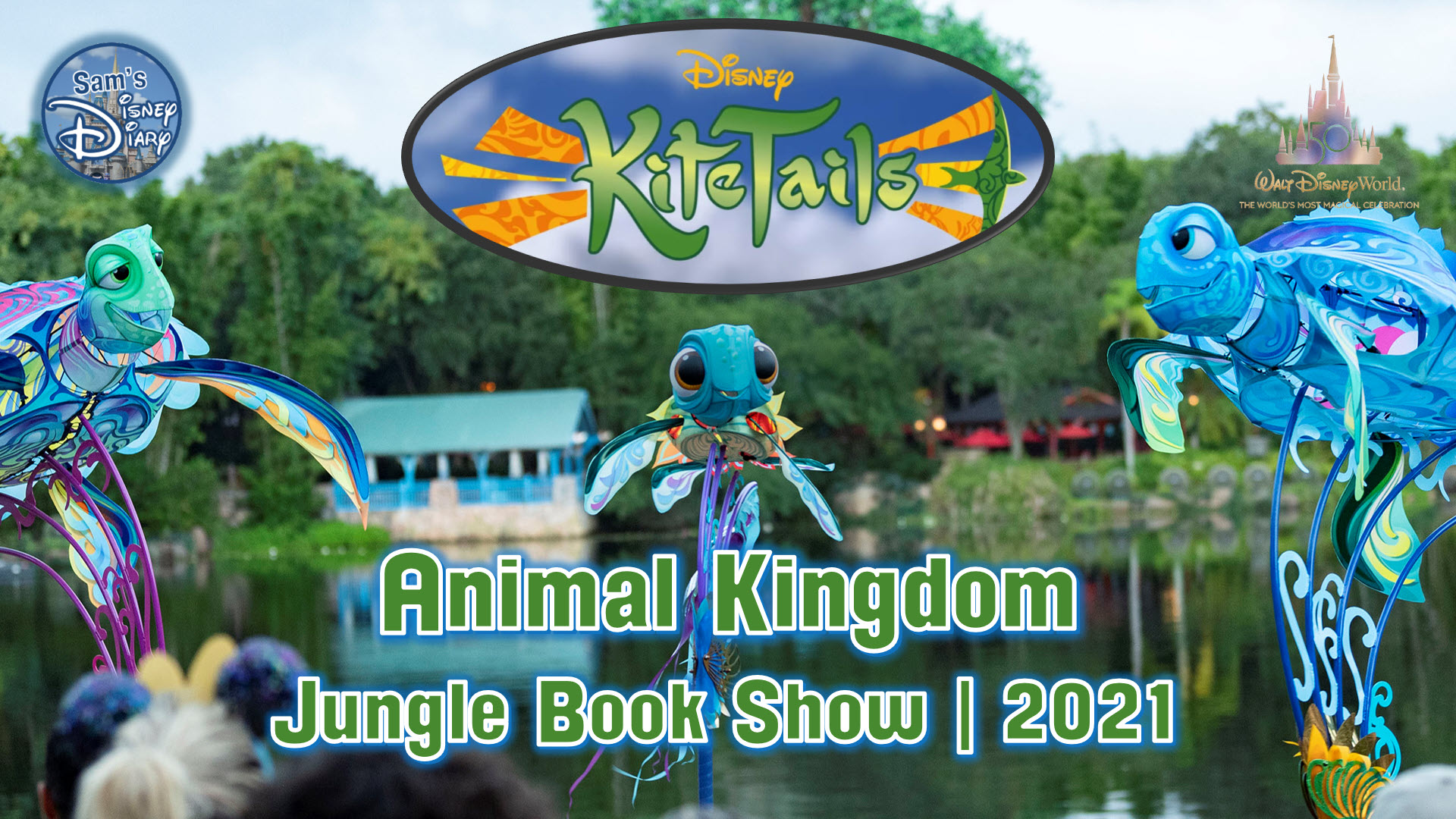 Walt Disney World | 50th Anniversary | Animal Kingdom | KiteTails | Discovery River | Jungle Book