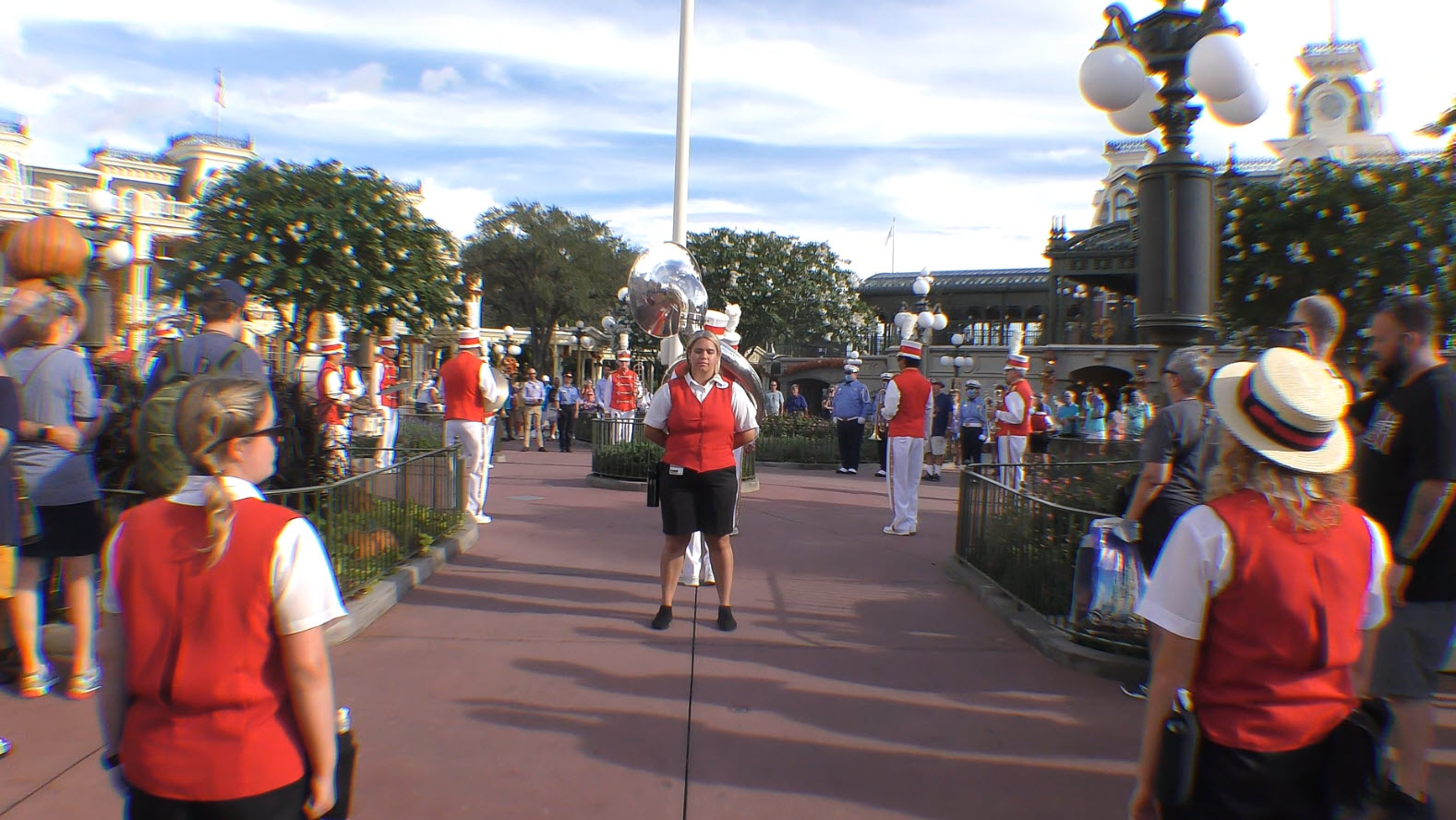 Walt Disney World 50th Anniversary | Flag Retreat Ceremony | October 1, 2021 | Magic Kingdom