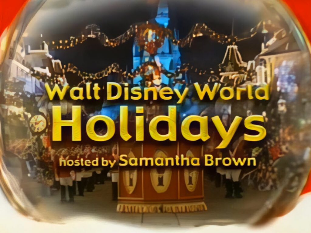 Walt Disney World Holidays 2002 | Samantha Brown | Christmas Time at Walt Disney World | Epcot