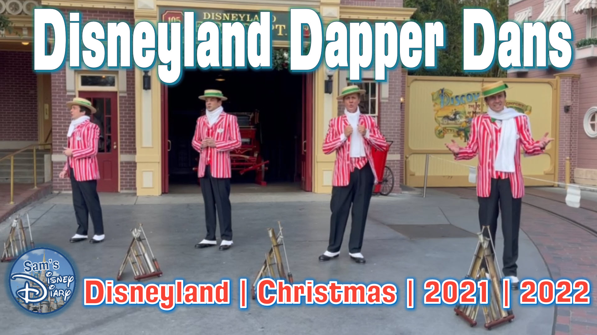 Dapper Dans Disneyland | Disneyland Holiday | Disneyland Christmas | 2021 | 2022 | Disney World