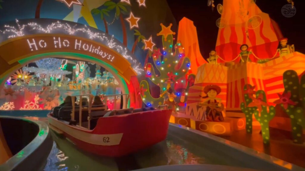 Disneyland It's a Small World Holiday 2021 2022