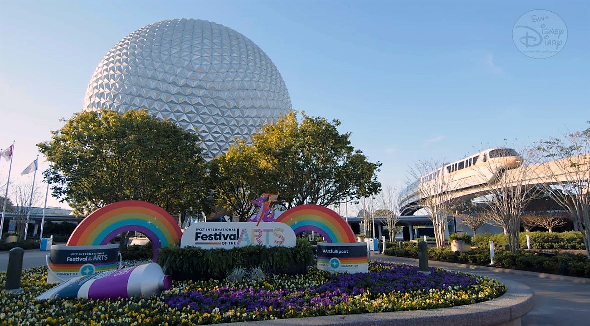 Art Defying Gravity | Epcot Festival of the Arts 2022 | Walt Disney World | Art Defying Gravity