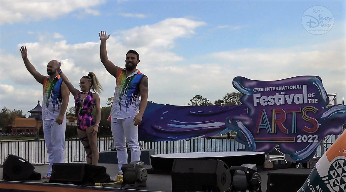 Art Defying Gravity | Epcot Festival of the Arts 2022 | Walt Disney World | Art Defying Gravity
