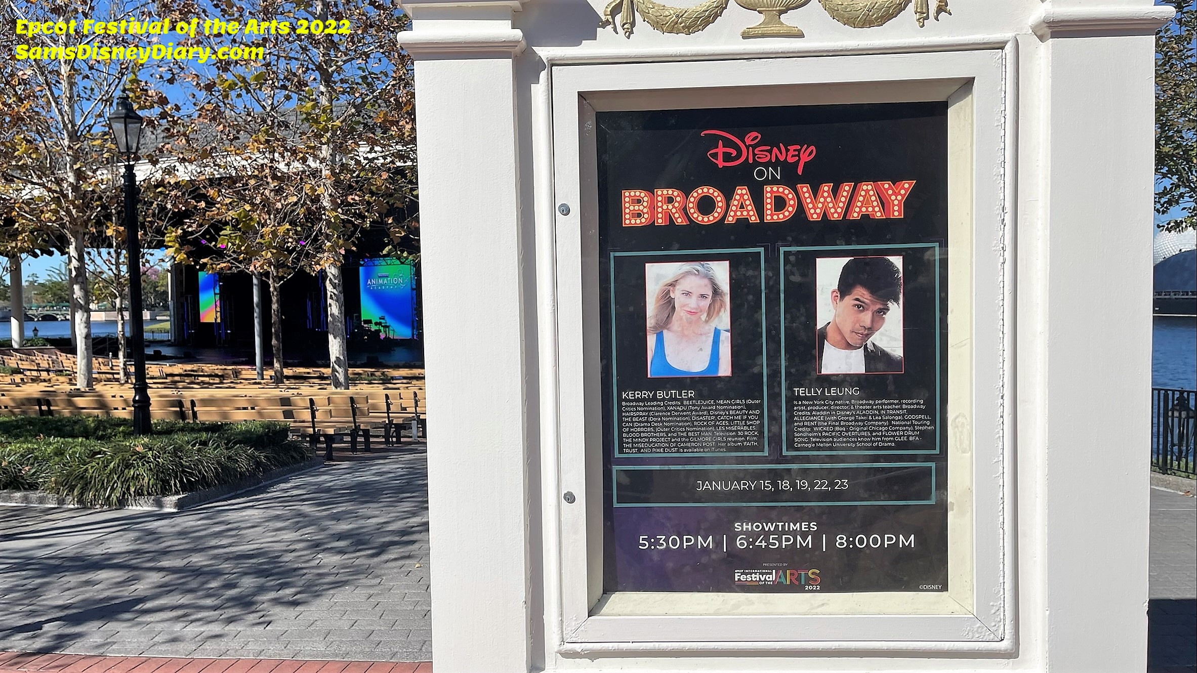 Epcot Festival of the Arts 2022 Photo Report Sam's Disney Diary