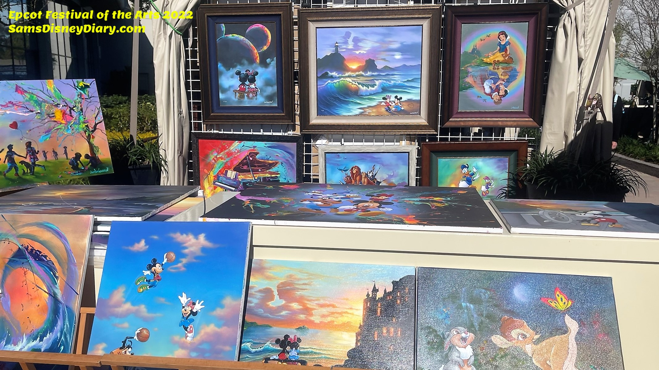 Epcot Festival of the Arts 2022 Photo Report Sam's Disney Diary