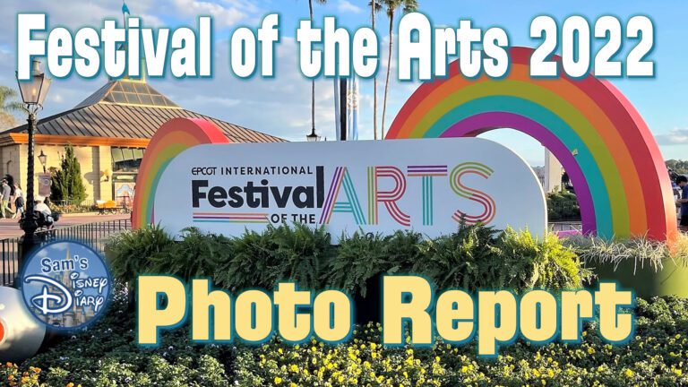 Epcot Festival of the Arts 2022 Photo Report