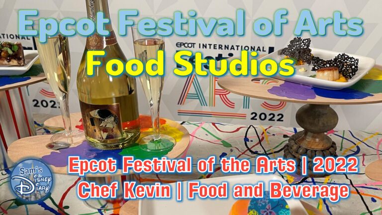 Epcot Festival of the Arts 2022 | Food Studios | Walt Disney World | Chef Kevin | Disney Food