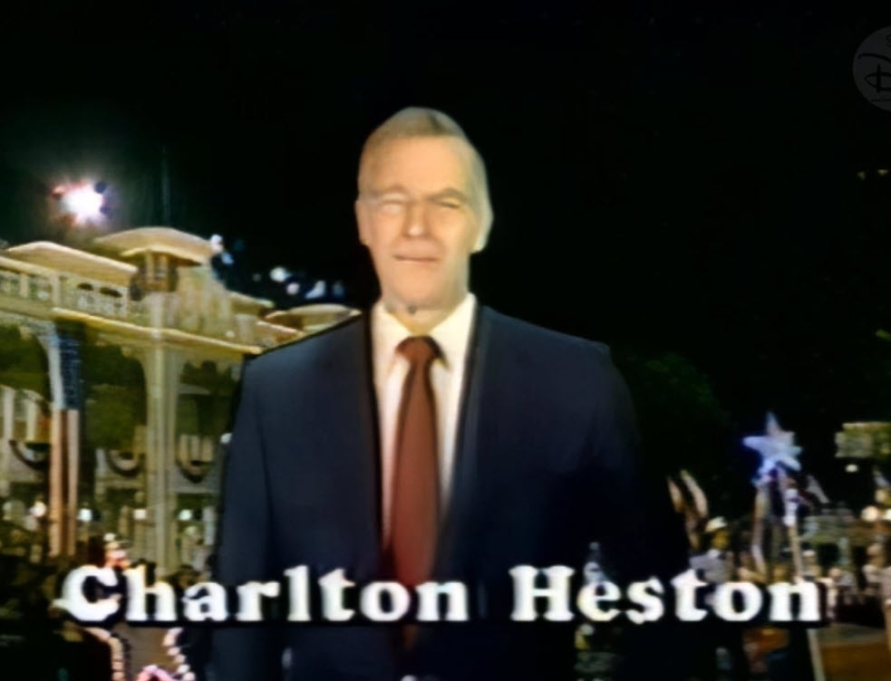 Walt Disney World 15th Anniversary | 1986 | Charlton Heston