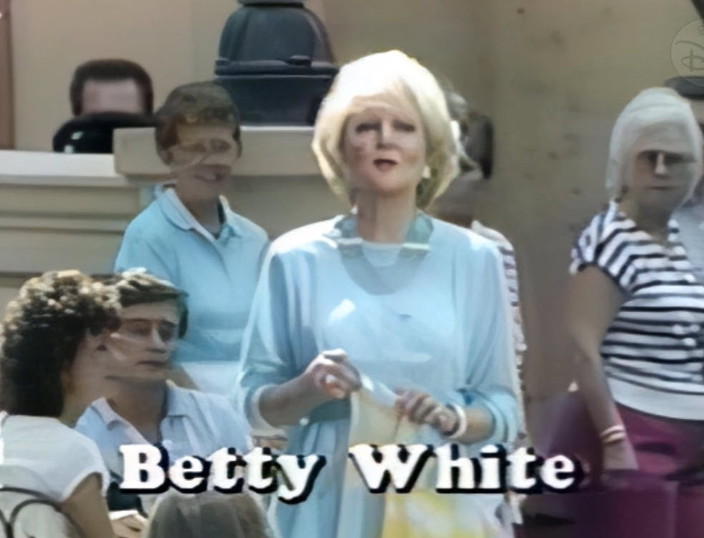Walt Disney World 15th Anniversary | 1986 | Betty White