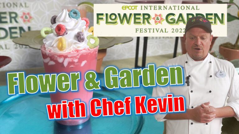 Epcot Flower and Garden Festival 2022 | Walt Disney World | Chef Kevin | Outdoor Kitchens