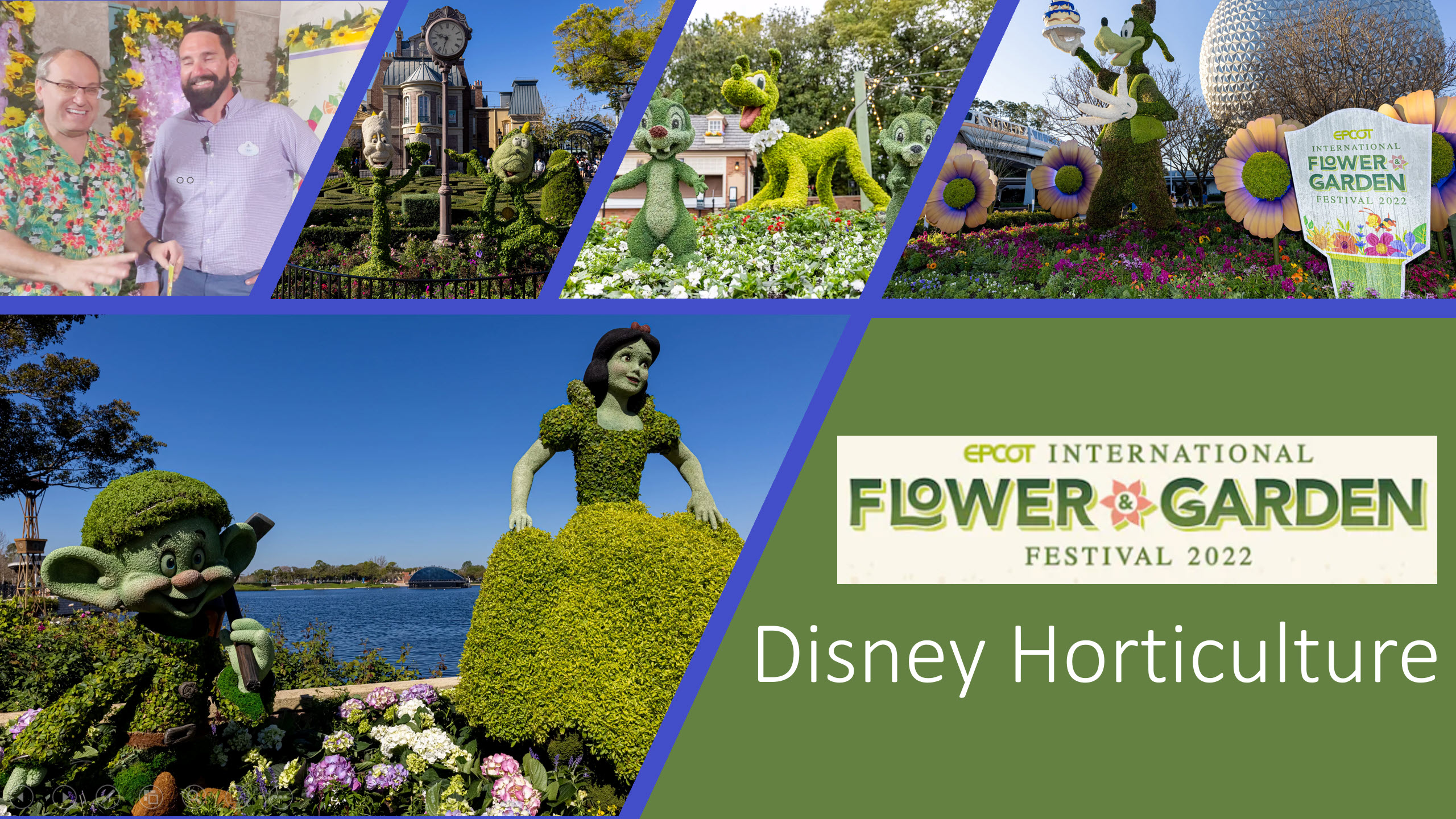 Epcot Flower and Garden Festival 2022 | Disney Horticulture | Topiaries | Walt Disney World