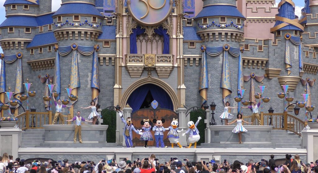 Mickey's Magical Friendship Fair | Walt Disney World | Magic Kingdom | Cinderella Castle Stage 2022