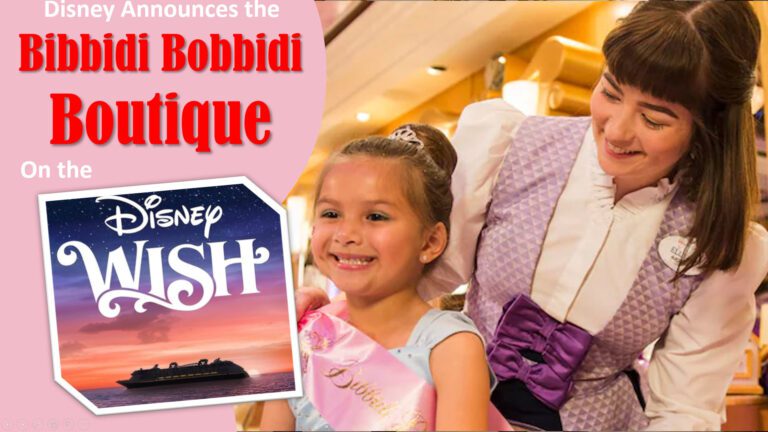 Bibbidi Bobbidi Boutique on the Disney Wish