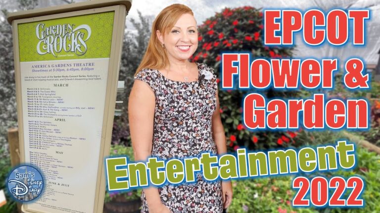 Flower and Garden Festival 2022 | Epcot | Entertainment | Garden Rocks Concert Series 2022