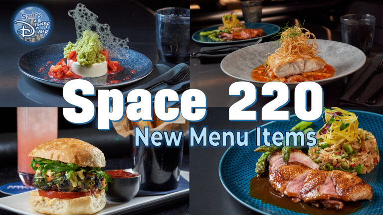 Space 220 New Menu Items