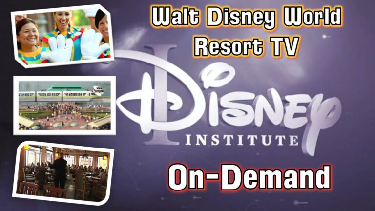 Disney Institute for Processional Development | Resort TV on Demand | Walt Disney World Resort TV